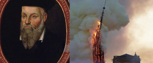 “Nostradamus aveva previsto il rogo di Notre Dame. Ora tocca all’Italia”