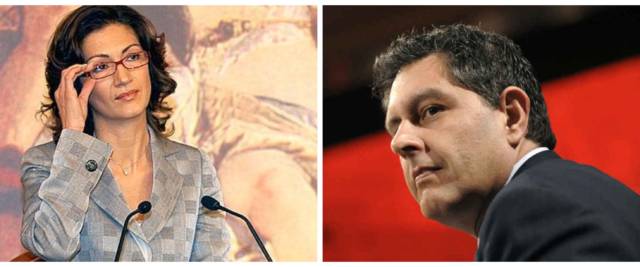 Maria Stella Gelmini e Giovanni Toti