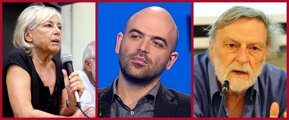 Saviano e Strada contro Salvini: «Vada in carcere», «è crudele». E rispunta la Sgrena…