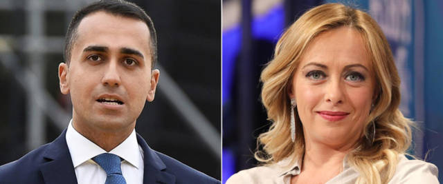 Meloni a Di Maio