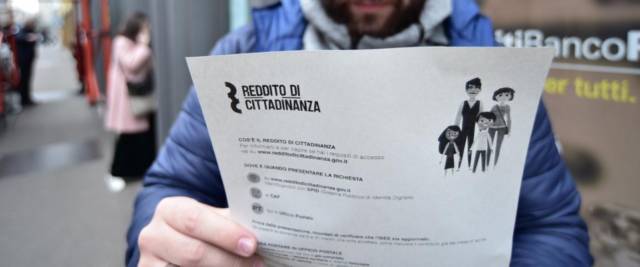 Reddito di cittadinanza