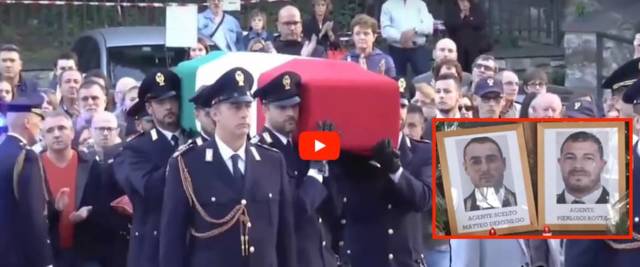 trieste funerale agenti