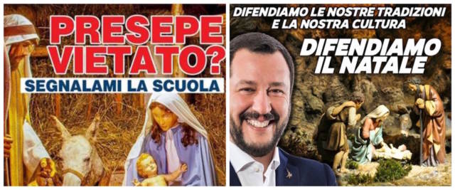 la scuola vieta il presepe