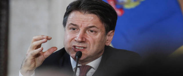 Conte foto Ansa