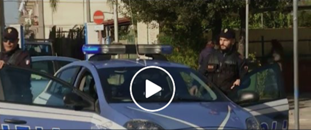 polizia, frame da video caricato da Zaia sulla sua pagina Facebook