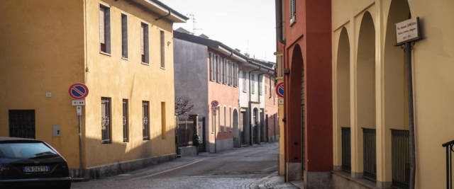 oronavirus a Codogno, la città è deserta foto Ansa