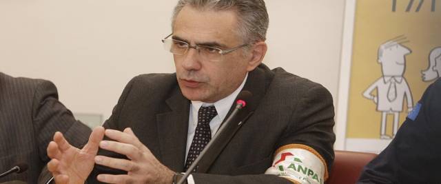 Il Presidente dell'ANPAS Fabrizio Pregliasco foto Ansa