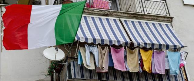 l'Anpi e il 25 aprile foto Ansa