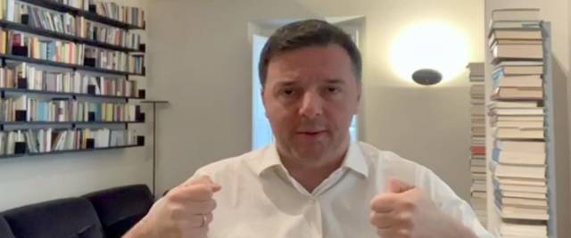 Matteo Renzi diretta Facebook dall'Ansa