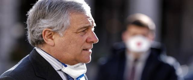 Antonio Tajani, Forza Italia, foto Ansa