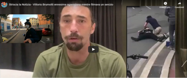 Brunotti frame da un video postato su Youtube