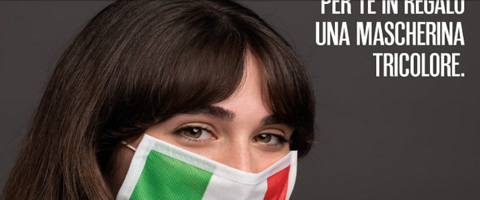 Mascherine tricolori, il Corriere le regala per il 2 giugno. Non simbolo “populista” ma segno di orgoglio italiano