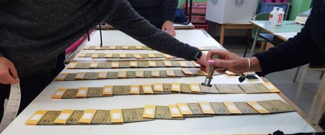 sondaggio sulle indicazioni di voto degli italiani foto Ansa