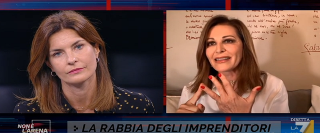 Santanché fa a pezzi la Moretti e gli stati Generali frame da video Youtube