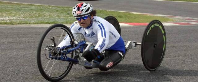 Alex Zanardi foto Ansa