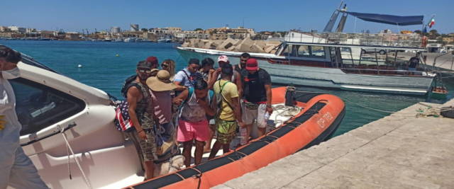 immigrati Lampedusa
