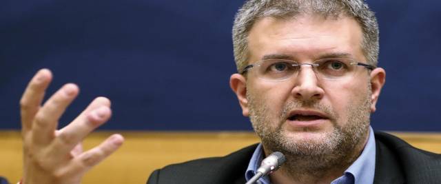 Carlo Fidanza di Fratelli d'Italia, foto Ansa