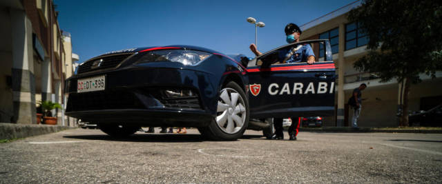 carabiniere pestato