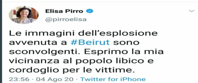 Pirro tweet