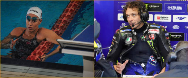 Federica Pellegrini Valentino Rossi