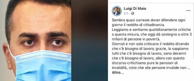 reddito di cittadinanza 'ndraghetisti
