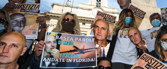 Chico Forti, manifestazione