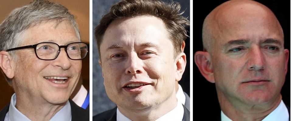 Paperoni mondiali Gates Musk Bezos