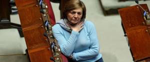 Renata Polverini durante la 388a seduta pubblica in aula della Camera, Roma, 10 marzo 2015.ANSA/ALESSANDRO DI MEO