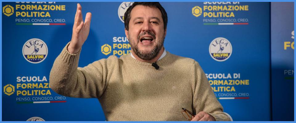 Salvini sulla Giustizia