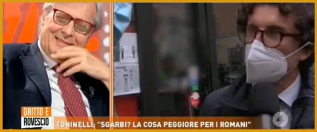 Sgarbi a Toninelli