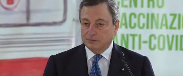 draghi inglese VIDEO