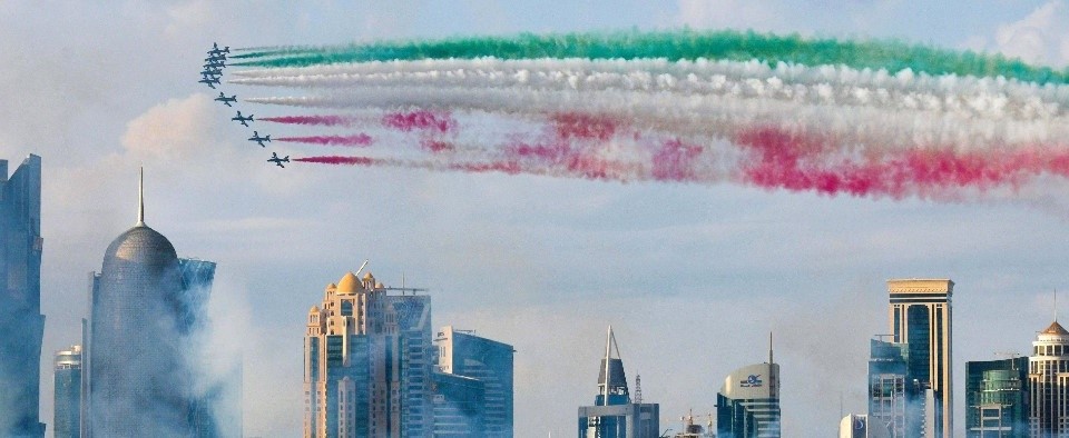 frecce tricolori Qatar
