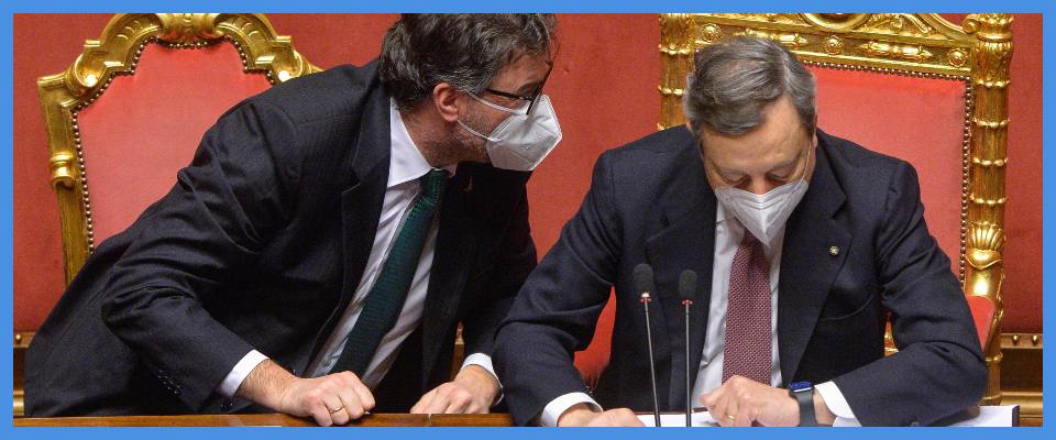 Draghi incontra la Lega Draghi incontra la Lega