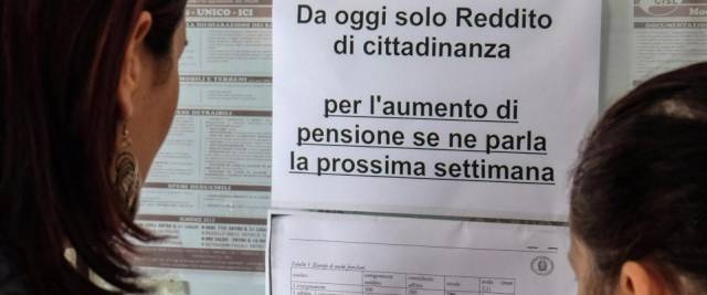 reddito di cittadinanza