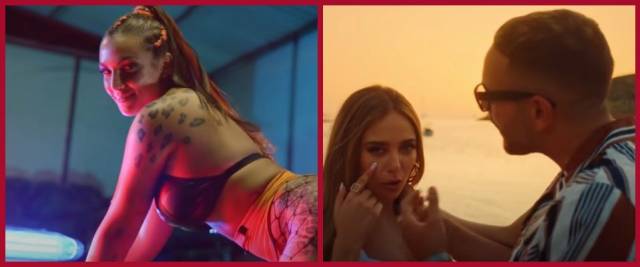elettra lamborghini, rocco hunt ana