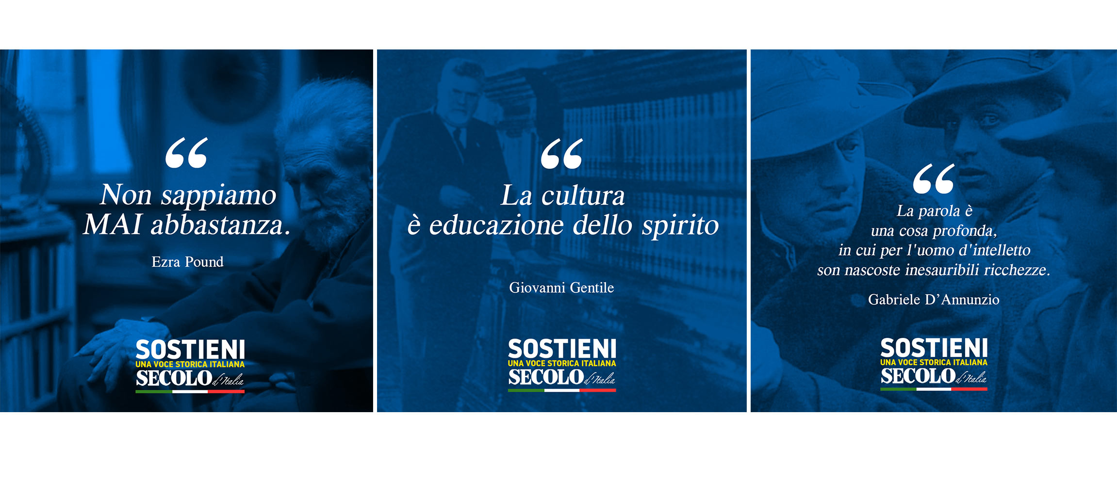 Sostieni il Secolo d'Italia