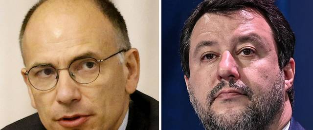 Letta contro Salvini