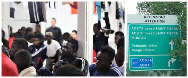 Aosta migranti