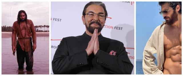 Kabir Bedi ieri, oggi, Can Yaman