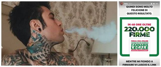 Fedez droga