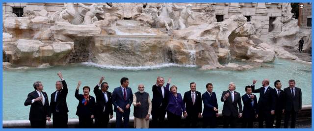 G20 Fontana di Trevi