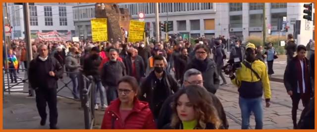 corteo Milano