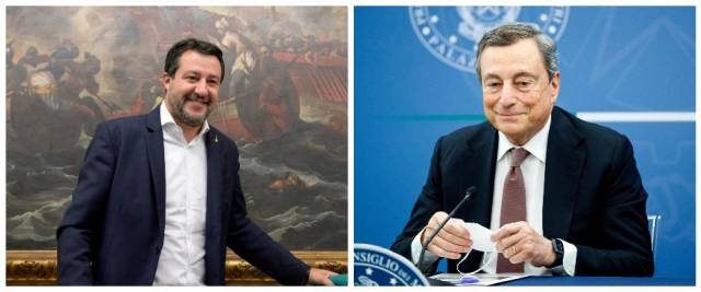 salvini draghi