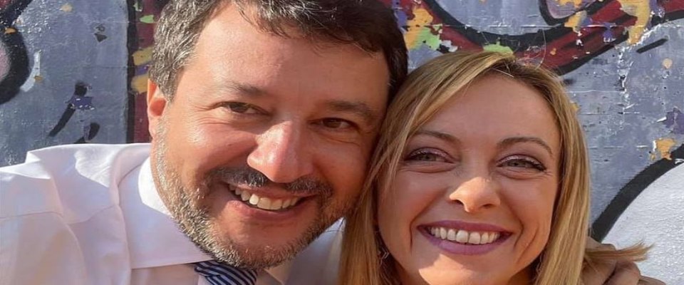Salvini posta il selfie con laMeloni