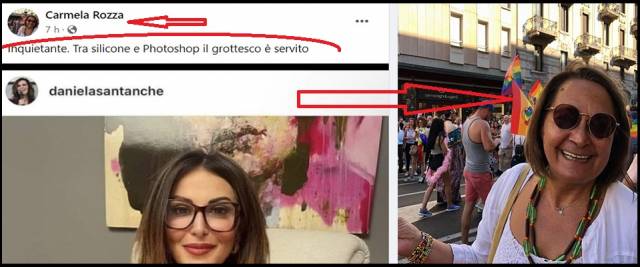 Daniela Santanché, parlamentare di Fratelli d'Italia, finisce nel mirino di una consigliera Pd che fa becera ironia sul suo aspetto fisico
