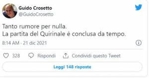 Crosetto sul Quirinale