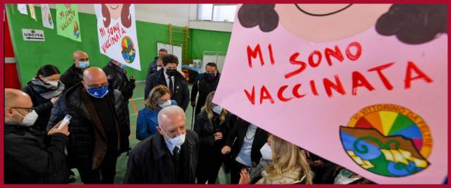 De Luca, vaccini