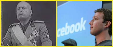 Mussolini Facebook