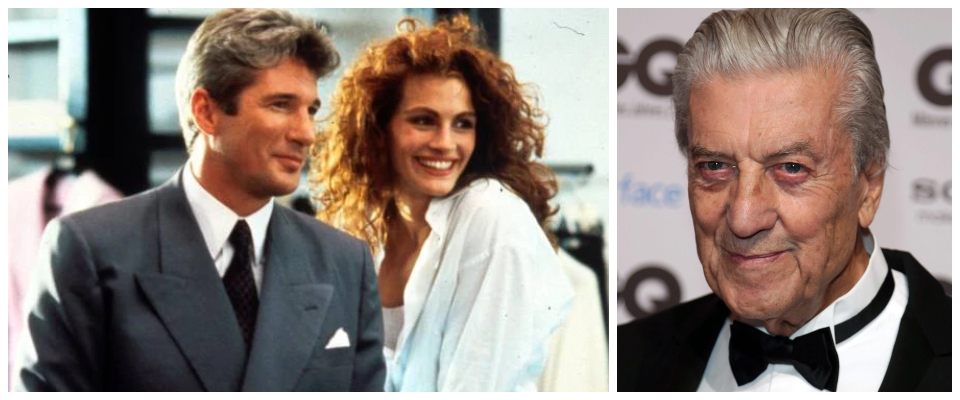 Nino Cerruti, Richard Gere e Julia Roberts