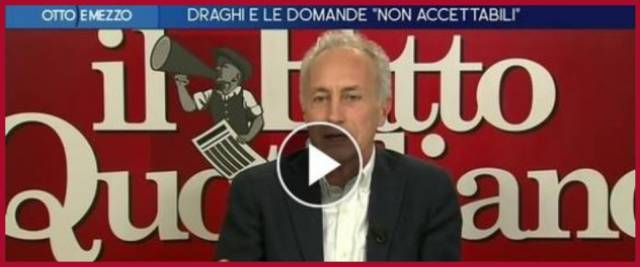 Travaglio Draghi